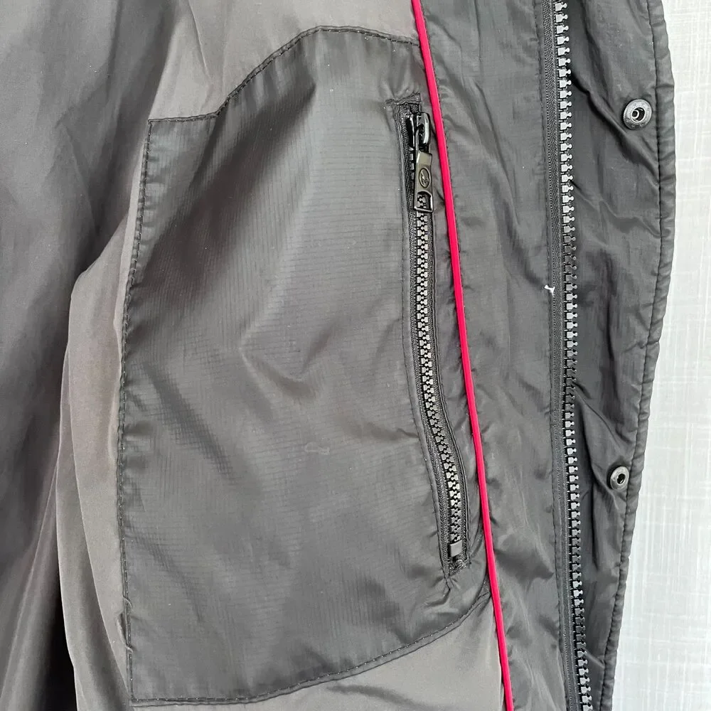 Black Down Hooded Puffer Jacket Winter Coat